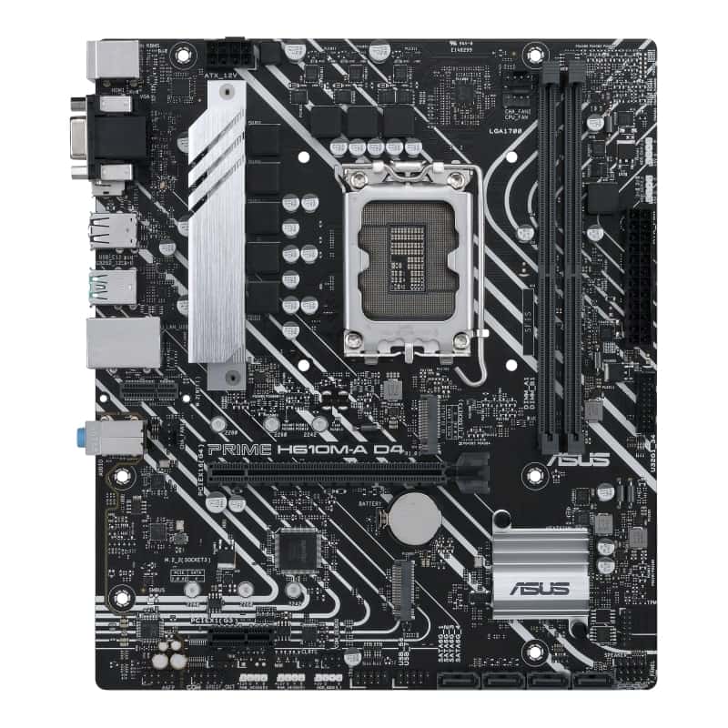 Best H610 Motherboard Asus Prime H610M-A D4