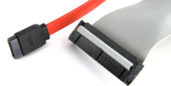 Why did my motherboard come with different kind of SATA cables?